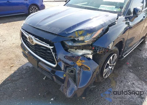 2020 Toyota Highlander Xle from USA, damaged, VIN 5TDGZRBH8LS517110
